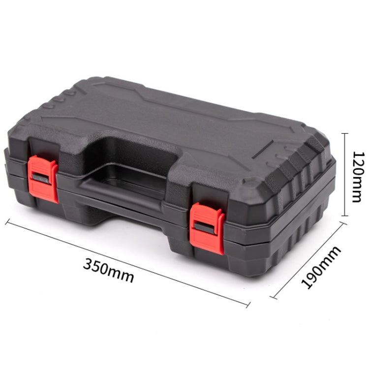 HILDA Rechargeable Cordless Mini Electrical Chain Saw Logging Tools Plastic Package, Model: EU Plug With 1 Battery Black