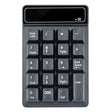 K6 19 Key Mini Wireless Bluetooth Digital Keyboard Suspended Mechanical Universal Keypad 4.0(Black) - Mini Keyboard by PMC TechLife | Online Shopping South Africa | PMC TechLife | Buy Now Pay Later Mobicred