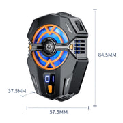 J20 Three-speed Adjustable Semiconductor Refrigeration Mobile Phone Radiator, Style: Basic Model