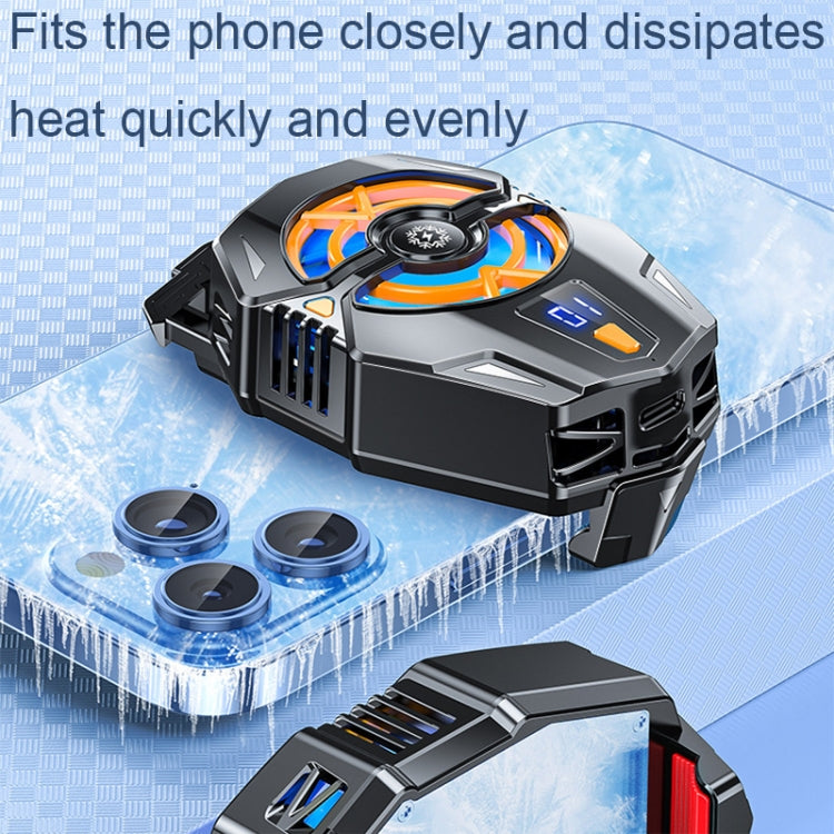 J20 Three-speed Adjustable Semiconductor Refrigeration Mobile Phone Radiator, Style: Basic Model
