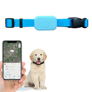 Mfi Certified Smart Pet Locator Protective Cover Silicone Collar(Blue)