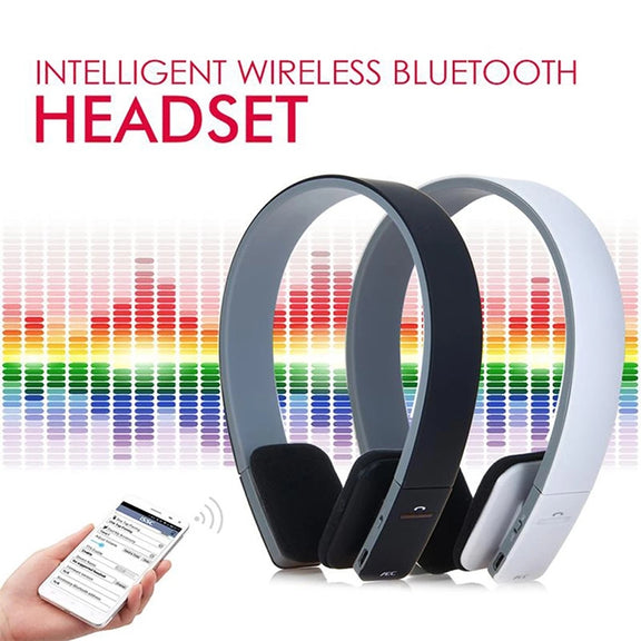 AEC BQ618 Smart Wireless Bluetooth Stereo Handsfree Earphone with Microphone, Support 3.5mm for Phone / Tablet / PSPs(Black)