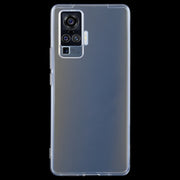 For Vivo X50 Pro 0.75mm Ultra-Thin Transparent TPU Protective Case