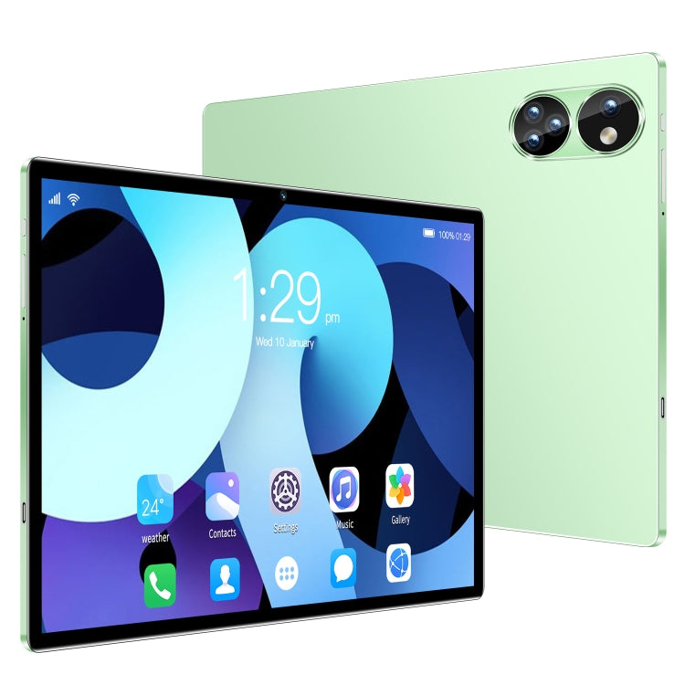 P10 4G LTE Tablet PC, 10.1 inch, 4GB+32GB, Android 8.1 MTK6750 Octa Core, Support Dual SIM, WiFi, Bluetooth, GPS (Green)