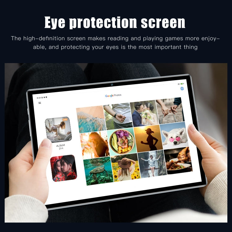 P10 4G LTE Tablet PC, 10.1 inch, 4GB+32GB, Android 8.1 MTK6750 Octa Core, Support Dual SIM, WiFi, Bluetooth, GPS (Black)
