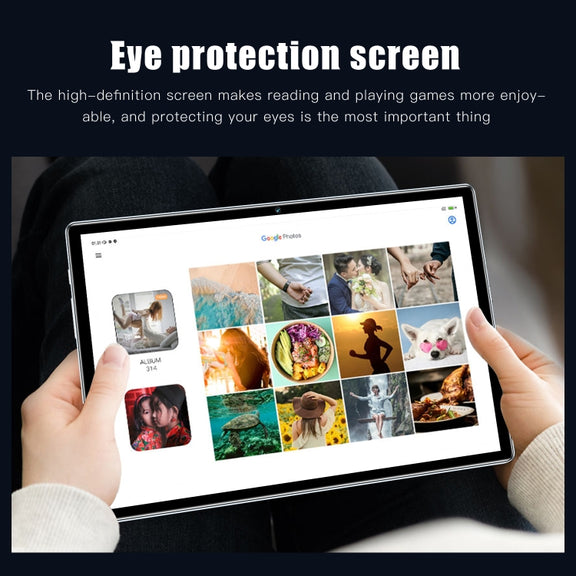 P10 4G LTE Tablet PC, 10.1 inch, 4GB+32GB, Android 8.1 MTK6750 Octa Core, Support Dual SIM, WiFi, Bluetooth, GPS (Black)
