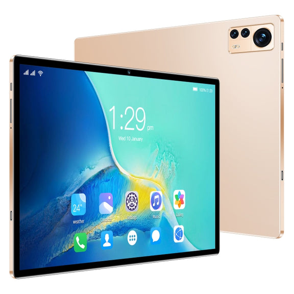 X12 4G LTE Tablet PC, 10.1 inch, 4GB+32GB, Android 8.1 MTK6750 Octa Core, Support Dual SIM, WiFi, Bluetooth, GPS(Gold)