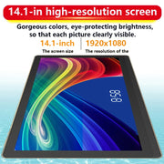 M101 4G LTE Tablet PC, 14.1 inch, 4GB+128GB, Android 8.1 MTK6797 Deca Core 2.1GHz, Dual SIM, Support GPS, OTG, WiFi, BT(Blue)