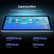 BDF P60 4G LTE Tablet PC, 10.36 inch, 8GB+128GB, Android 11.0 MTK6762 Octa Core, Support Dual SIM & Bluetooth & WiFi, EU Plug(Blue)