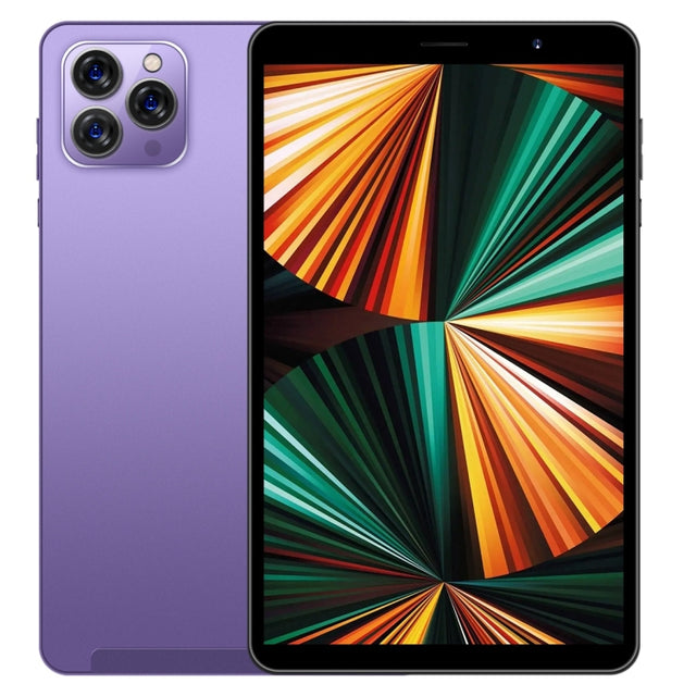 Tab14 / P14 Phone Call Tablet, 1GB+16GB, 8.0 inch Screen, Face Identification, Android 5.0 MTK6582 Quad Core, Network: 3G, GPS, OTG(Purple)