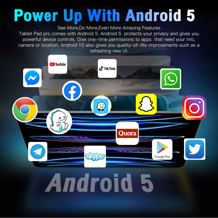 Tab14 / P14 Phone Call Tablet, 1GB+16GB, 8.0 inch Screen, Face Identification, Android 5.0 MTK6582 Quad Core, Network: 3G, GPS, OTG(Purple)