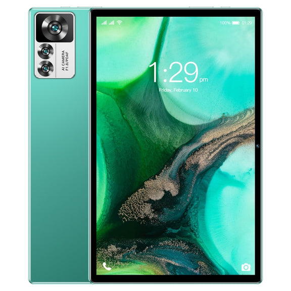 12S Pro 4G LTE Tablet PC, 10.1 inch, 4GB+64GB, Android 8.1  MTK6755 Octa-core 2.0GHz, Support Dual SIM / WiFi / Bluetooth / GPS (Green)