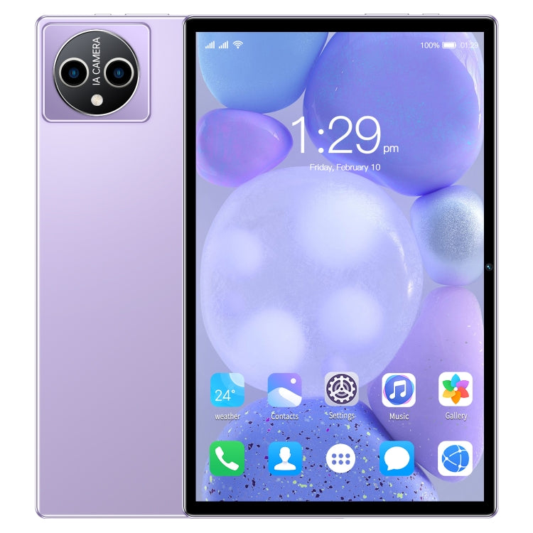 X15 4G LTE Tablet PC, 10.1 inch, 4GB+64GB, Android 8.1  MTK6755 Octa-core 2.0GHz, Support Dual SIM / WiFi / Bluetooth / GPS (Purple)