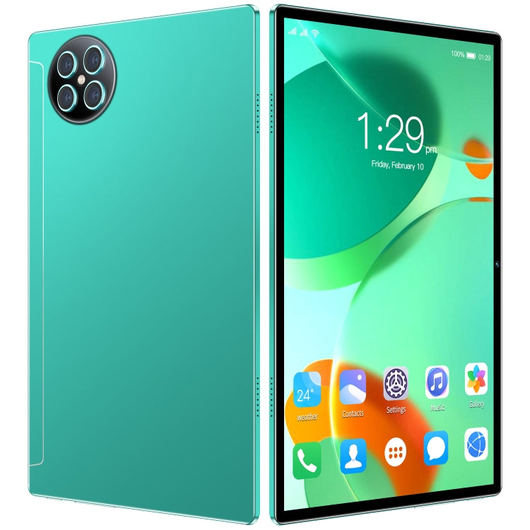 X90 4G LTE Tablet PC, 10.1 inch, 4GB+64GB, Android 8.1  MTK6755 Octa-core 2.0GHz, Support Dual SIM / WiFi / Bluetooth / GPS (Green)