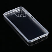 For Samsung Galaxy A22 4G PC+TPU Ultra-Thin Double-Sided All-Inclusive Transparent Case