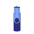 MicroDrive 64GB USB 2.0 Phone and Computer Dual-use Rotary OTG Metal U Disk (Blue) - free shipping - PMC TechLife - Order now!