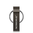 MicroDrive 4GB USB 2.0 Metal Keychain U Disk (Black) - USB Flash Drives by MicroDrive | Online Shopping South Africa | PMC TechLife