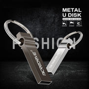 MicroDrive 32GB USB 2.0 Metal Keychain U Disk (Black)