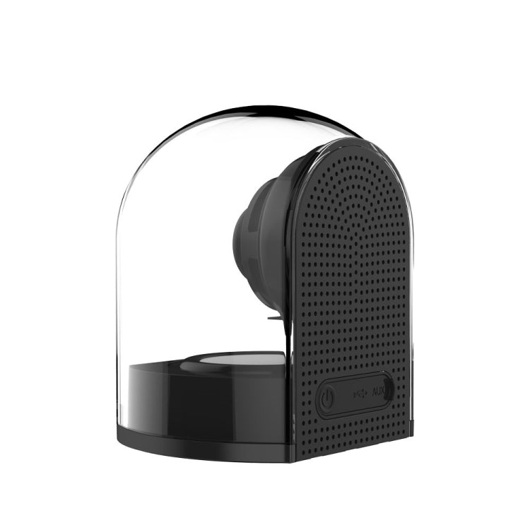 OVEVO True 3D TWS Magnetic Wireless Bluetooth Stereo Surround HiFi Speaker with Full Transparent Home