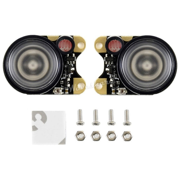 Waveshare IMX219-160IR 8MP 160 Degree FOV Infrared Camera, Applicable for Jetson Nano